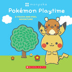 Book cover for Pokémon Playtime: A Touch and Feel Adventure (Monpoké Board Book)