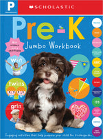 Book cover for Pre-K Jumbo Workbook: Scholastic Early Learners (Jumbo Workbook)