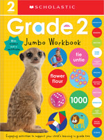 Book cover for Second Grade Jumbo Workbook: Scholastic Early Learners (Jumbo Workbook)