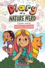 Book cover for Diary of a Nature Nerd: A Graphic Novel