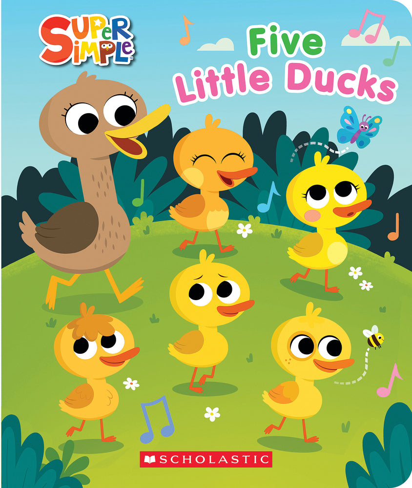 Book cover for Five Little Ducks (Super Simple Countdown Book)