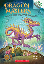 Book cover for Cave of the Crystal Dragon: A Branches Book (Dragon Masters #26)