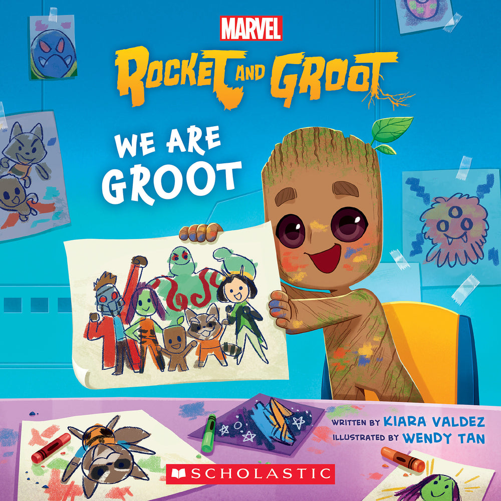Book cover for We Are Groot (Marvel's Rocket and Groot Storybook)