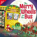 Book cover for Merry Wheels on the Bus (a Holiday Wheels on the Bus Book)