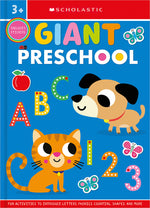 Book cover for Giant Preschool Workbook: Scholastic Early Learners (Workbook)