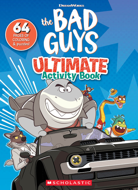 Book cover for Bad Guys Movie Ultimate Activity Book