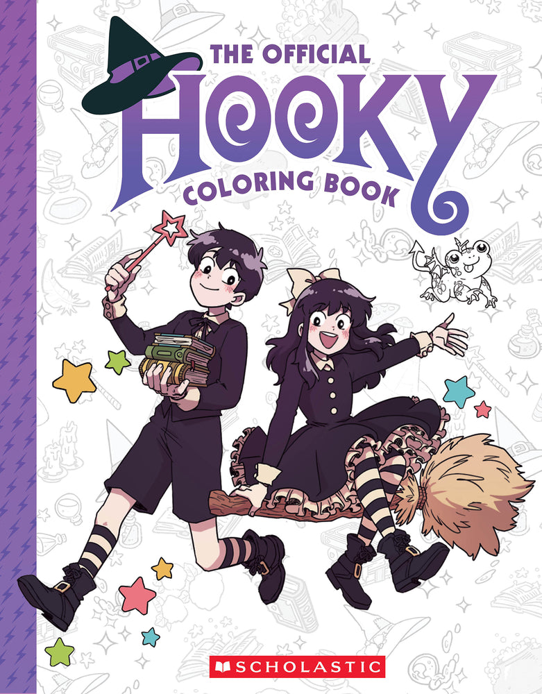 Book cover for Official Hooky Coloring Book