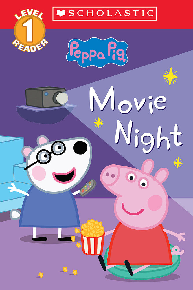 Book cover for Movie Night (Peppa Pig: Level 1 Reader #13)
