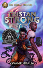 Book cover for Rick Riordan Presents Tristan Strong Punches a Hole in the Sky
