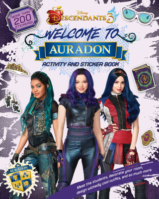 Book cover for Welcome to Auradon: A Descendants 3 Sticker and Activity Book