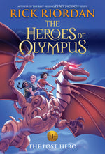 Book cover for Heroes of Olympus, The, Book One: Lost Hero, The-(New Cover)