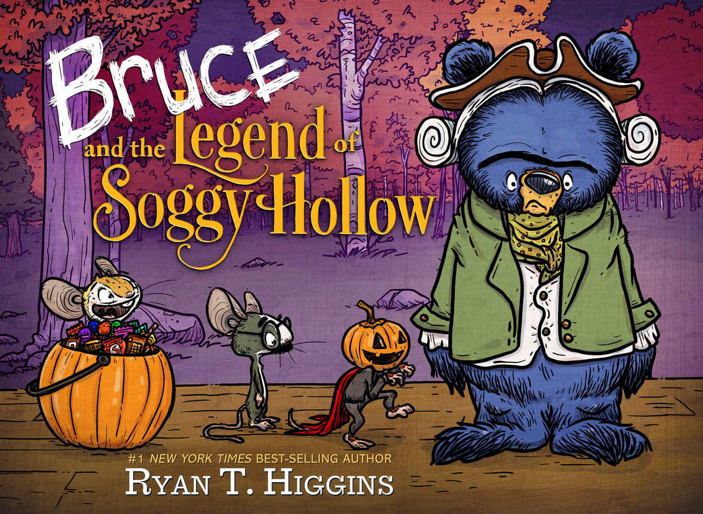 Book cover for Bruce and the Legend of Soggy Hollow