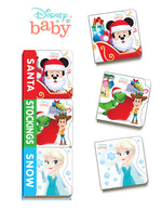 Book cover for Disney Baby: Santa, Stockings, Snow