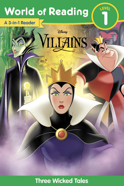 Book cover for World of Reading: Disney Villains 3story Bindup