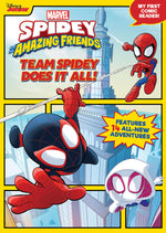 Book cover for Spidey and His Amazing Friends: Team Spidey Does It All!: My First Comic Reader!