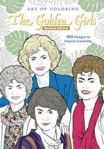 Book cover for Art of Coloring: Golden Girls