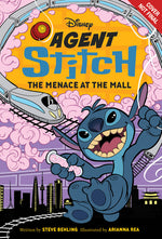 Book cover for Agent Stitch: The Menace at the Mall