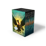 Book cover for Percy Jackson and the Olympians 5 Book Paperback Boxed Set (W/Poster)