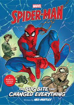 Book cover for Spider-Man: The Bug Bite That Changed Everything: A Marvel Origin Story