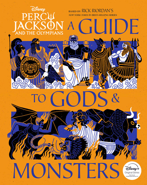 Book cover for Percy Jackson and the Olympians: A Guide to Gods & Monsters