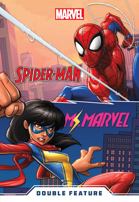 Book cover for Marvel Double Feature: Spider-Man and Ms. Marvel