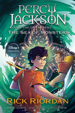 Book cover for Percy Jackson and the Olympians the Sea of Monsters the Graphic Novel (Paperback)