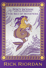 Book cover for Percy Jackson and the Olympians the Sea of Monsters Deluxe Collector's Edition