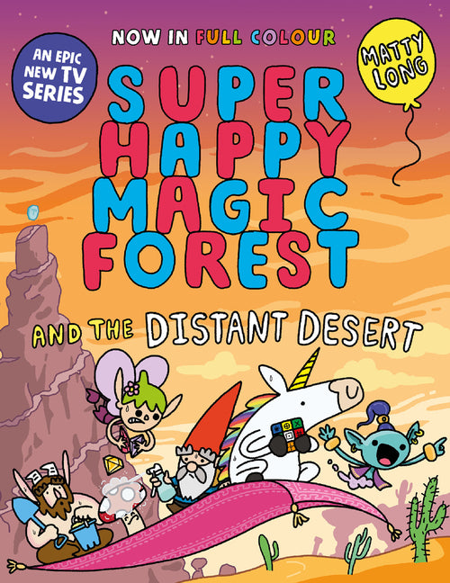 Book cover for Super Happy Magic Forest and the Distant Desert: Volume 4