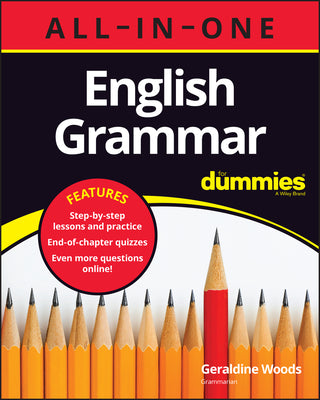 Book cover for English Grammar All-In-One for Dummies (+ Chapter Quizzes Online)