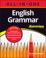 Book cover for English Grammar All-In-One for Dummies (+ Chapter Quizzes Online)