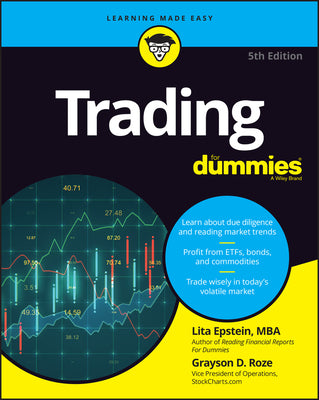 Book cover for Trading for Dummies