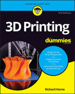 Book cover for 3D Printing for Dummies