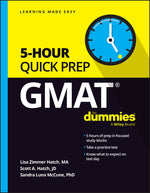 Book cover for GMAT 5-Hour Quick Prep for Dummies