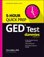 Book cover for GED Test 5-Hour Quick Prep for Dummies