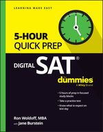 Book cover for Digital SAT 5-Hour Quick Prep for Dummies