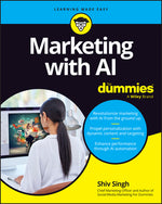 Book cover for Marketing with AI for Dummies