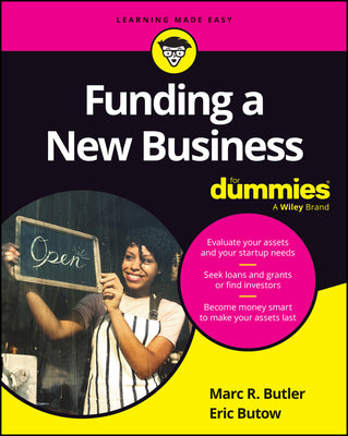 Book cover for Funding a New Business for Dummies