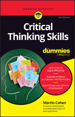 Book cover for Critical Thinking Skills for Dummies