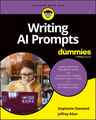 Book cover for Writing AI Prompts for Dummies