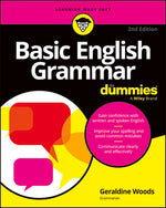 Book cover for Basic English Grammar for Dummies - Us