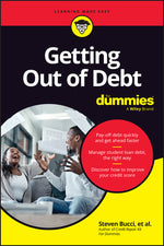 Book cover for Getting Out of Debt for Dummies