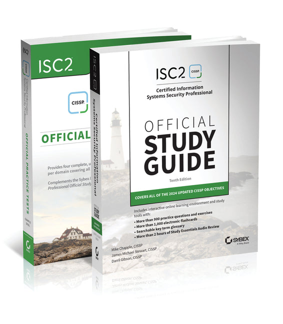 Book cover for Isc2 Cissp Certified Information Systems Security Professional Official Study Guide & Practice Tests Bundle