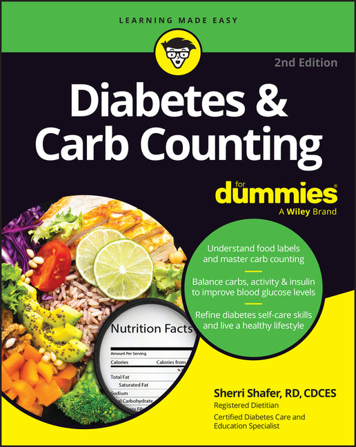 Book cover for Diabetes & Carb Counting for Dummies