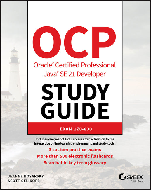 Book cover for Ocp Oracle Certified Professional Java Se 21 Developer Study Guide