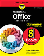 Book cover for Microsoft 365 Office All-In-One for Dummies