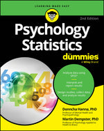 Book cover for Psychology Statistics for Dummies