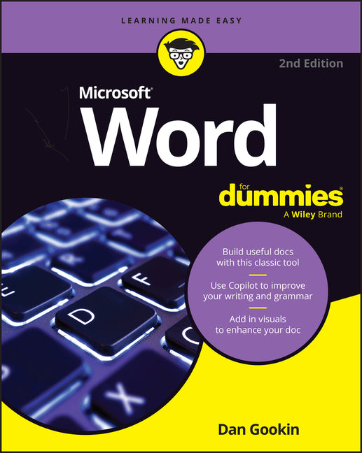 Book cover for Microsoft 365 Word for Dummies