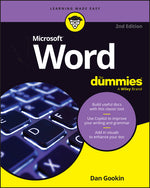 Book cover for Microsoft 365 Word for Dummies