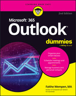 Book cover for Microsoft 365 Outlook for Dummies