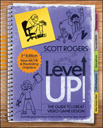 Book cover for Level Up! the Guide to Great Video Game Design